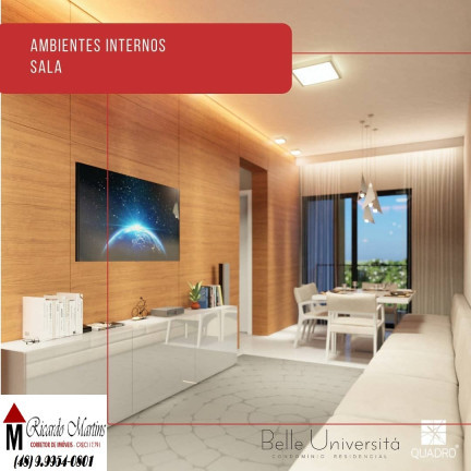 Imagem Apartamento com 2 Quartos à Venda,  em Santa Augusta - Criciúma
