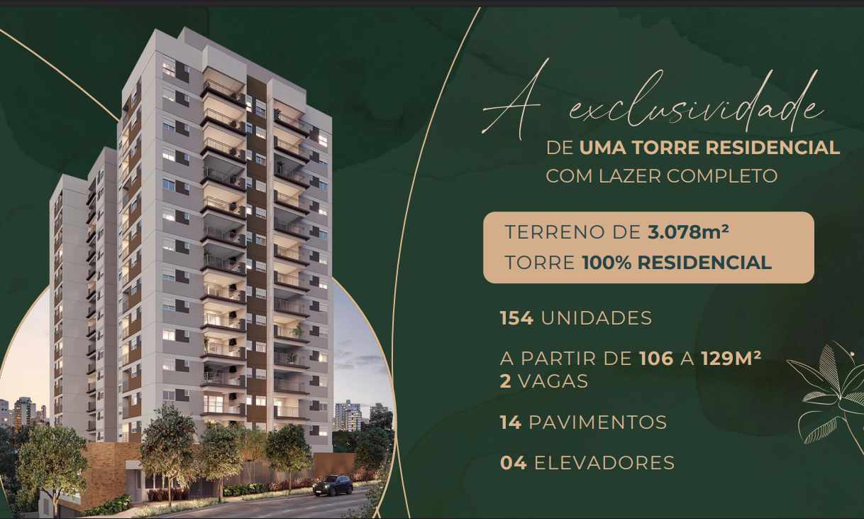 Apartamento com 3 Quartos à Venda, 106 m² em Vila Paulicéia - São Paulo