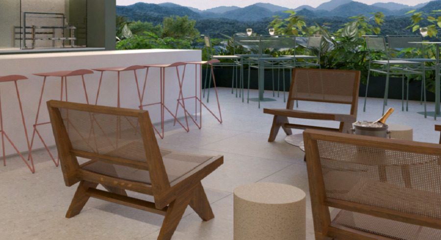 Foto do imóvel: Apartamento com 1 Quarto à Venda, 48 m² em Centro - Caraguatatuba