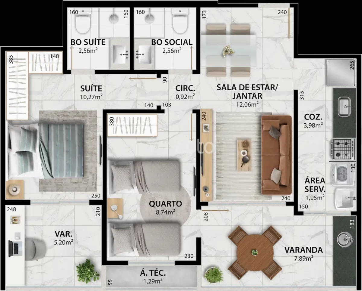 Imagem Apartamento com 2 Quartos à Venda, 171 m² em Praia de Itaparica - Vila Velha Imagem Apartamento com 2 Quartos à Venda, 171 m² em Praia de Itaparica - Vila Velha