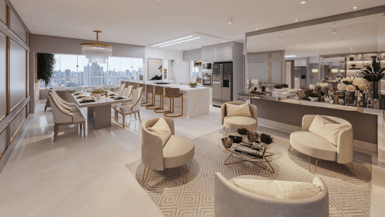 Foto do imóvel: Apartamento com 3 Quartos à Venda, 168 m² em Centro - Campo Grande