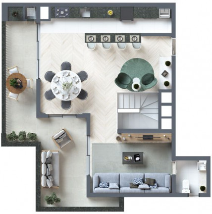 Imagem Apartamento com 2 Quartos à Venda, 56 m² em Juvevê - Curitiba