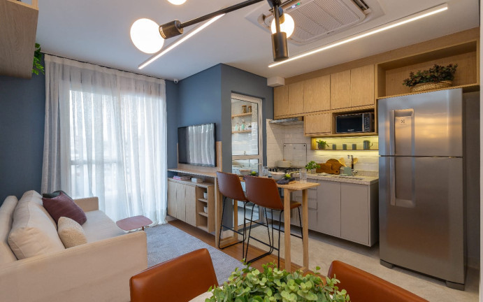 Imagem Apartamento com 2 Quartos à Venda, 42 m² em Campestre - Santo André