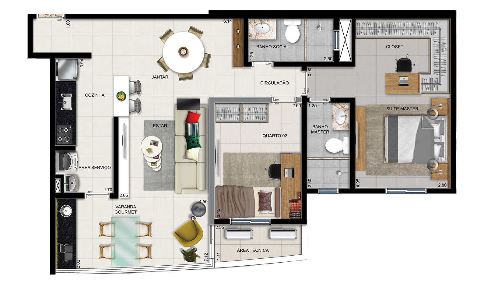 Imagem Apartamento com 3 Quartos à Venda, 106 m²em Batista Campos - Belém