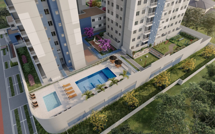 Apartamento com 2 Quartos à Venda, 42 m² em Campestre - Santo André