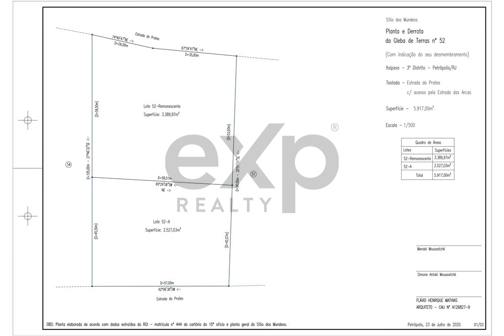 Foto do imóvel: Terreno à Venda, 2.173 m² em Itaipava - Petrópolis