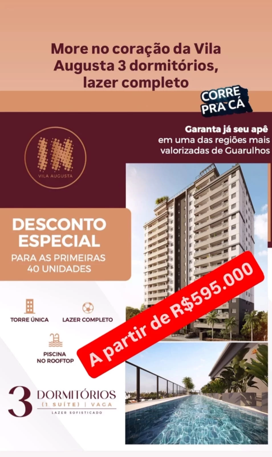 Imagem Apartamento com 3 Quartos à Venda, 74 m² em Gopoúva - Guarulhos