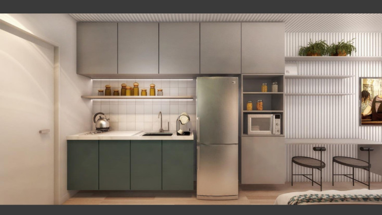 Imagem Apartamento com 1 Quarto à Venda, 29 m² em Muro Alto - Ipojuca