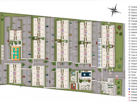 Apartamento com 2 Quartos à Venda, 44 m² em Centro - Nova Iguaçu