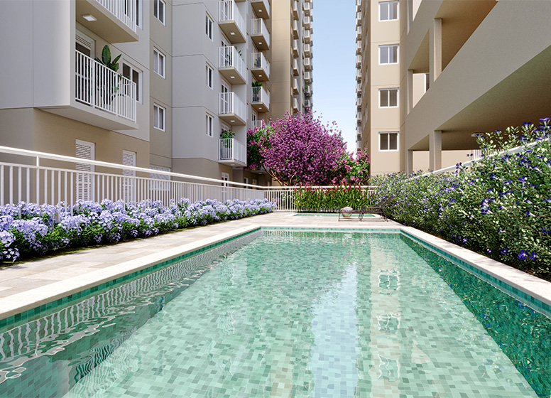 Apartamento com 2 Quartos à Venda ou Temporada, 35 m²em Vila Jacuí - São Paulo