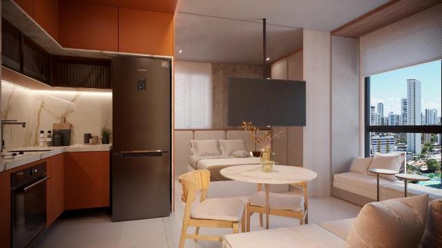 Imagem Flat com 1 Quarto à Venda, 26 m²em Madalena - Recife