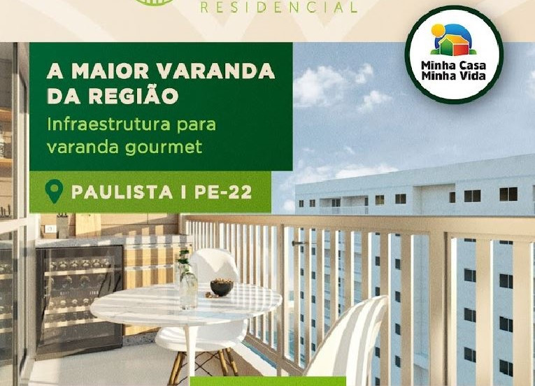 Apartamento com 2 Quartos à Venda, 51 m² em Nossa Senhora da Conceição - Paulista