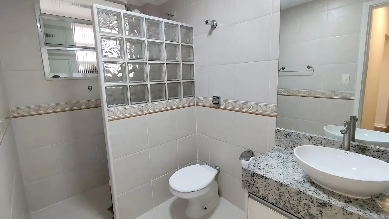 Imagem Apartamento com 1 Quarto para Alugar, 60 m² em Gonzaga - Santos