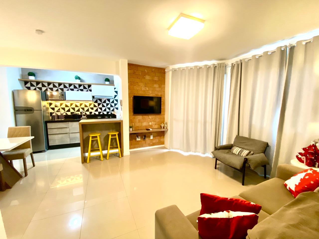 Imagem Apartamento com 1 Quarto para Temporada, 59 m² em Ingleses do Rio Vermelho - Florianópolis