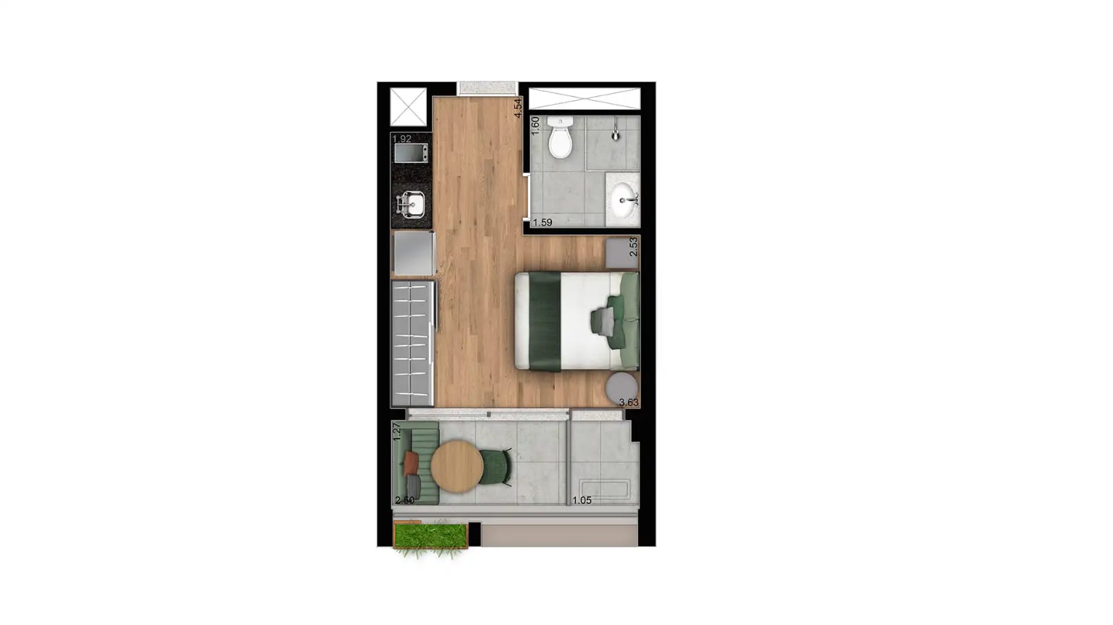 Imagem Apartamento à Venda, 24 m²em VILA MADALENA - São Paulo