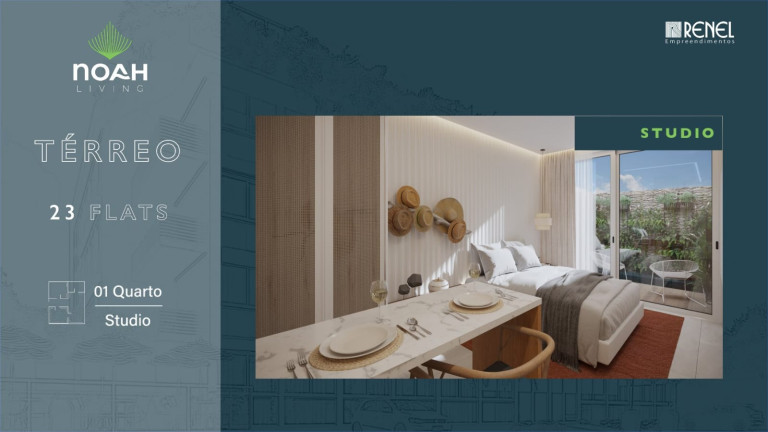 Imagem Apartamento com 1 Quarto à Venda, 21 m² em Praia do Cupe - Ipojuca