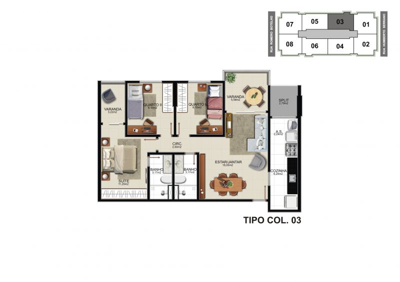 Imagem Apartamento com 3 Quartos à Venda, 92 m² em Praia da Costa - Vila Velha