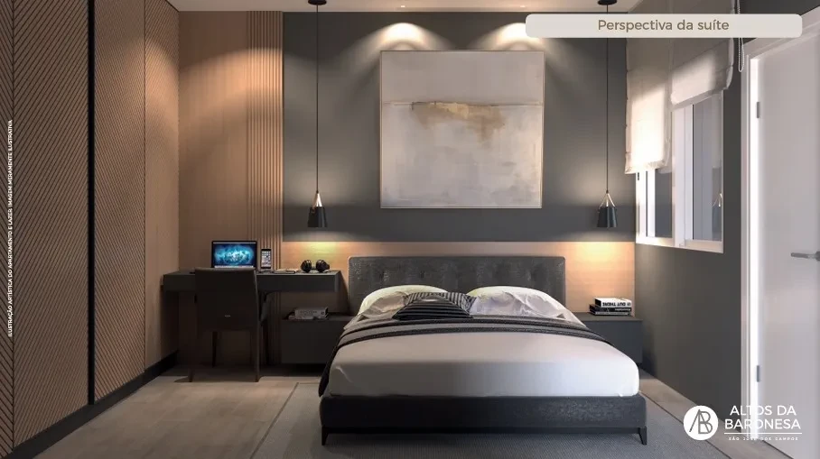 Imagem Apartamento com 3 Quartos à Venda, 70 m² em Condomínio Recanto da Baronesa - São José dos Campos