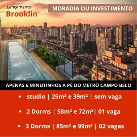 Imagem Studio à Venda, 29 m²em Vila Cordeiro - São Paulo