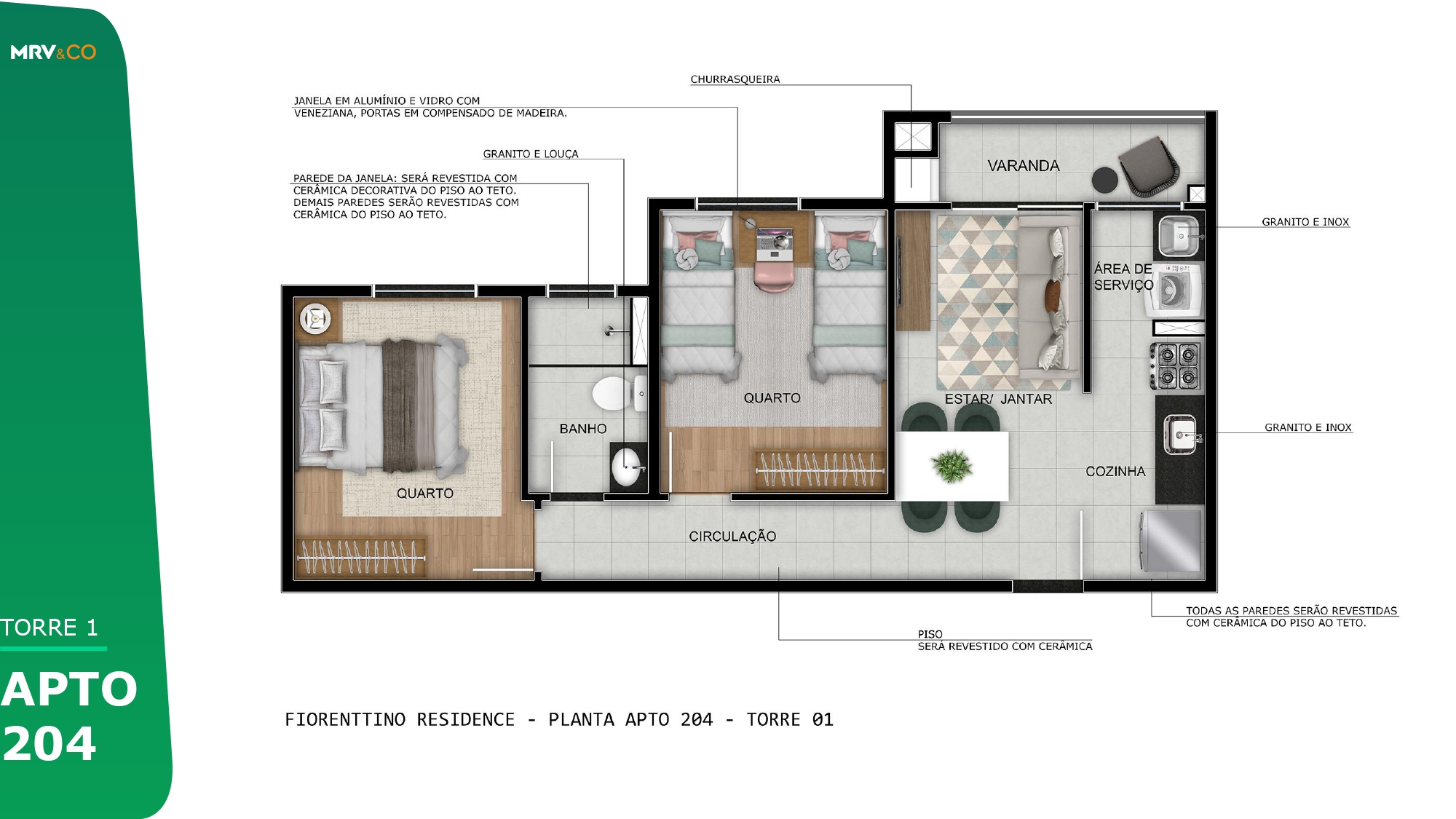 Imagem Apartamento com 2 Quartos à Venda, 48 m² em Chácara Espraiado - Franca