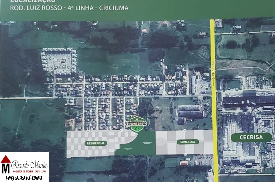 Imagem Terreno à Venda, 360 m² em Quarta Linha - Criciúma