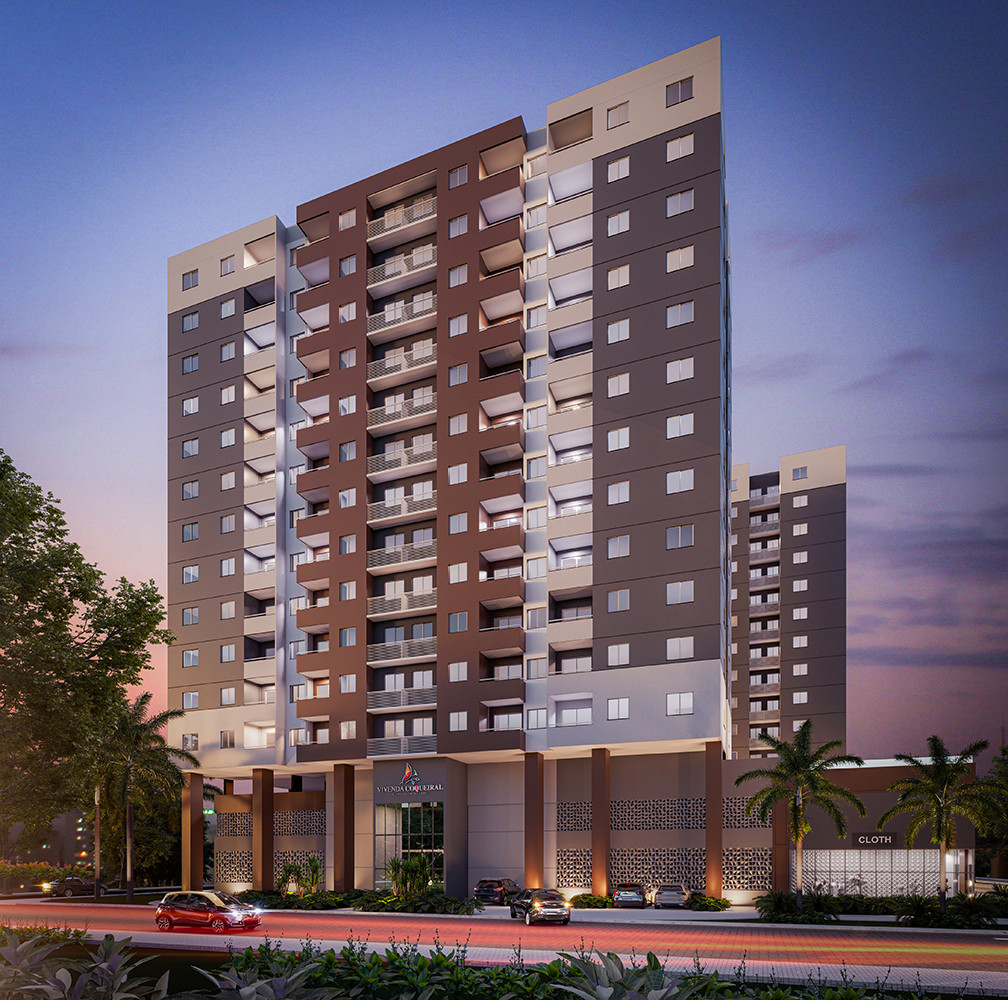 Imagem Apartamento com 3 Quartos à Venda, 63 m² em Residencial Coqueiral - Vila Velha