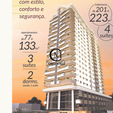 Apartamento com 2 Quartos à Venda,  em Guilhermina - Praia Grande