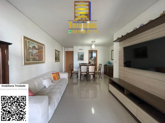 Imagem Apartamento com 3 Quartos à Venda, 110 m² em Ponta do Farol - São Luís