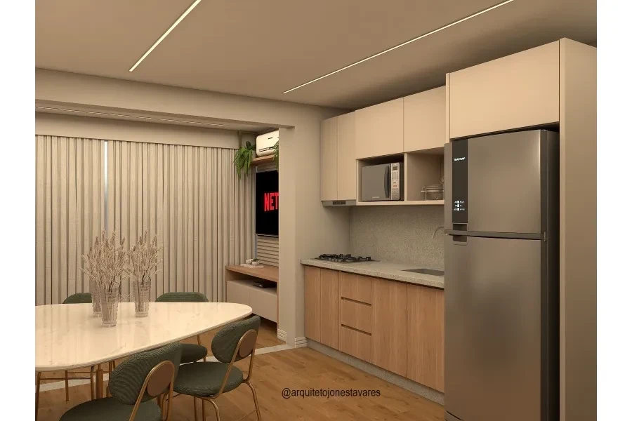 Imagem Apartamento com 2 Quartos à Venda, 52 m² em Setor Bueno - Goiânia