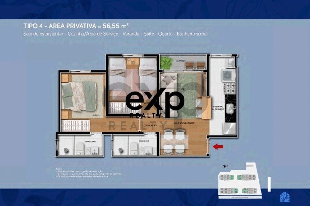 Imagem Apartamento com 2 Quartos à Venda, 56 m² em Quarteirão Ingelheim - Petrópolis