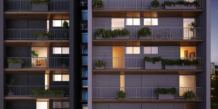Condomínio Azul Vila Madalena em São Paulo
