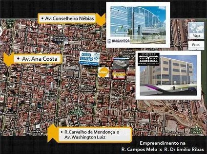Imagem do Condomínio Fusion Home Office Santos Apartamento em Santos