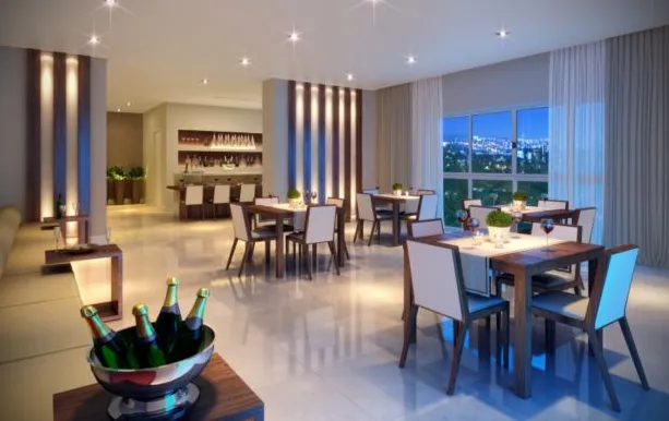 Imagem do Condomínio Fusion Home Office Santos Apartamento em Santos