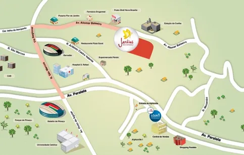 Condomínio Jardins Nova Esperanca em Salvador