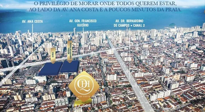 Imagem do Condomínio Quality House Ana Costa Santos em Santos