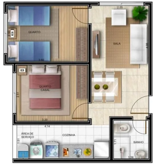 Imagem do Condomínio Residencial Sao Matheus Life em Duque De Caxias