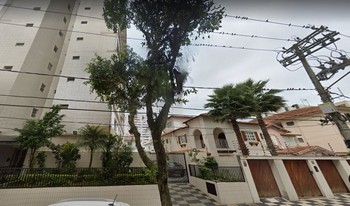 Imagem de fundo do Condomínio Anhembi. em Santos