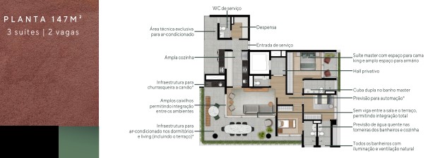 Imagem Apartamento com 3 Quartos à Venda, 147 m² em Moema - São Paulo
