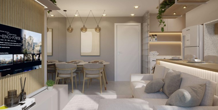 Imagem Apartamento com 2 Quartos à Venda, 45 m² em  - 
