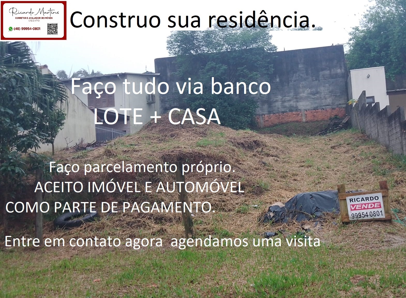Terreno em Condomínio à Venda, 304 m²em Maria Céu - Criciúma