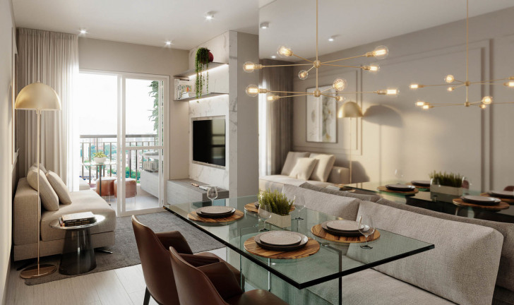 Apartamento com 2 Quartos à Venda, 62 m² em Chácara Santo Antônio (zona Leste) - São Paulo