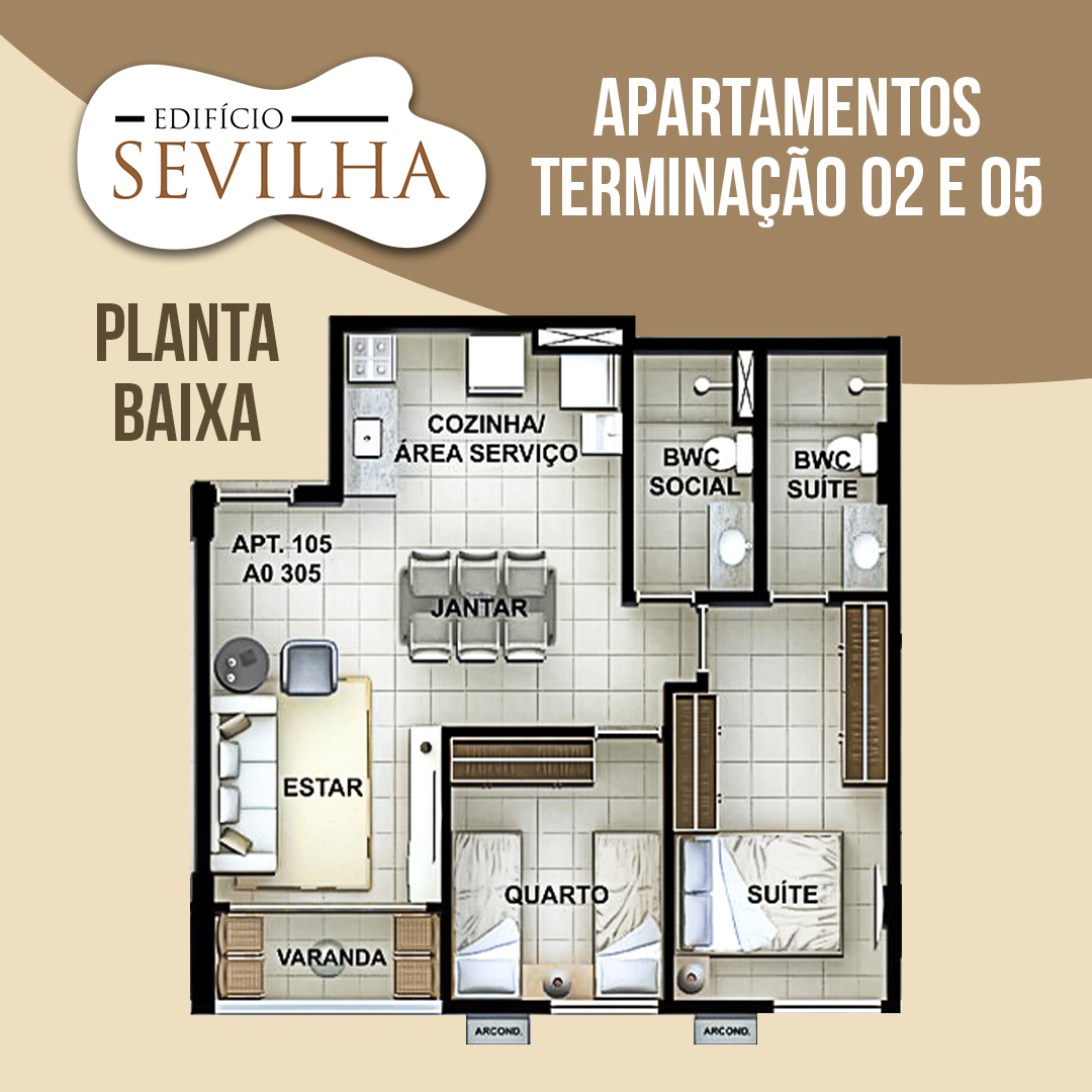 Imagem Apartamento com 2 Quartos à Venda, 52 m²em Candeias - Jaboatão dos Guararapes