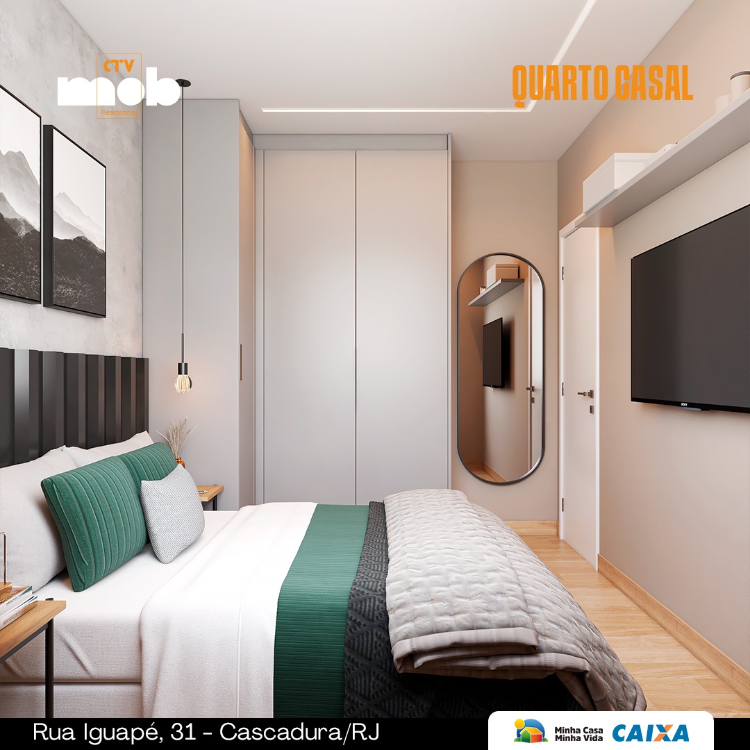 Imagem Apartamento com 2 Quartos à Venda, 49 m² em Cascadura - Rio de Janeiro