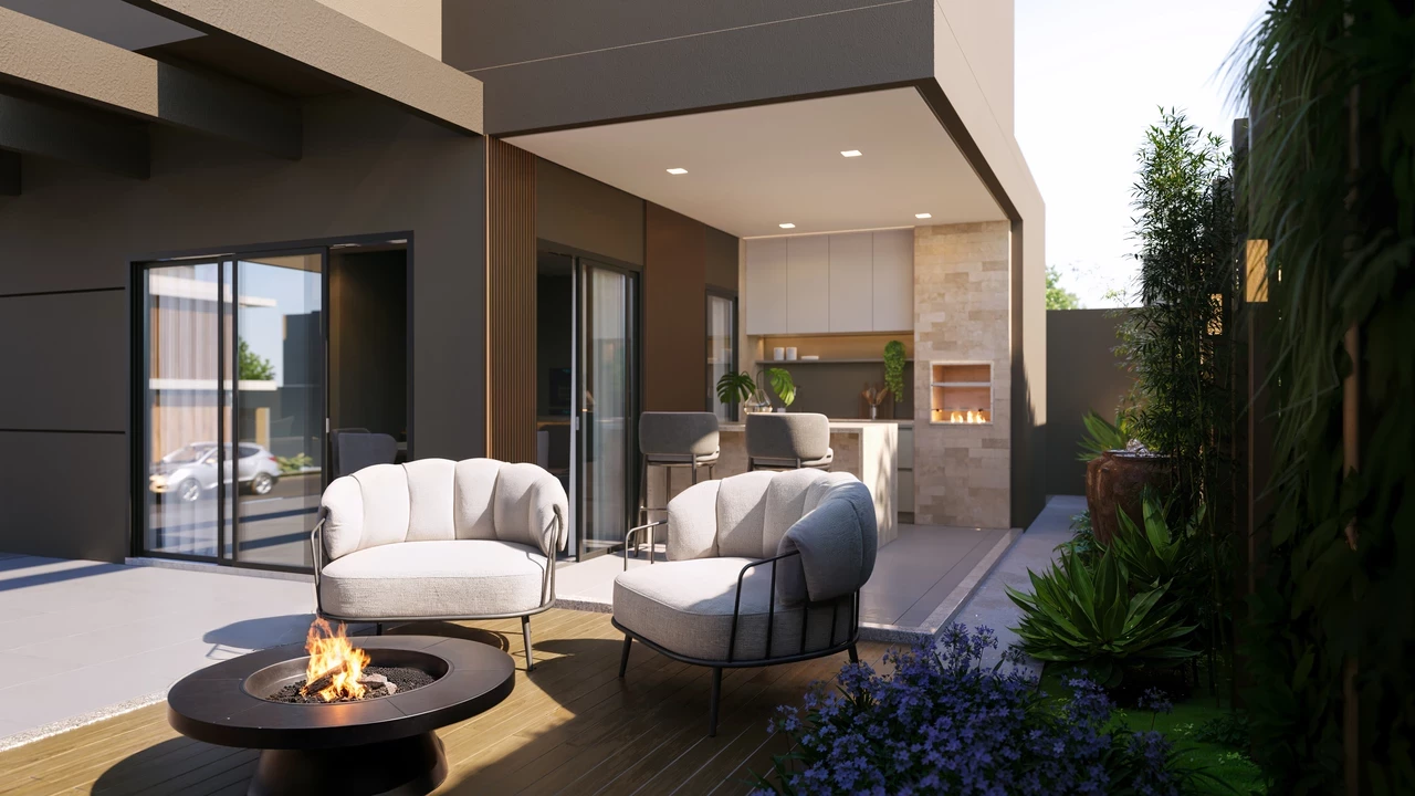 Imagem Casa de Condomínio à Venda, 121 m² em Jardim Montevidéu - Campo Grande