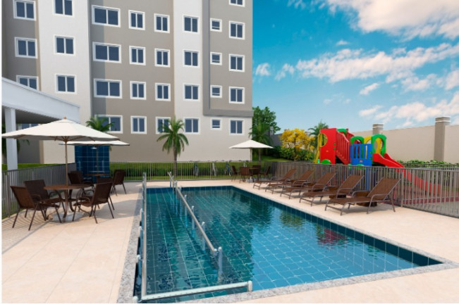 Imagem Apartamento com 2 Quartos à Venda, 42 m² em Chácaras São Pedro - Aparecida de Goiânia