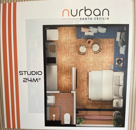 Imagem Apartamento à Venda, 24 m² em Campos Elíseos - São Paulo