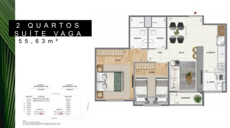 Imagem Apartamento com 2 Quartos à Venda, 55 m² em Recreio dos Bandeirantes - Rio de Janeiro