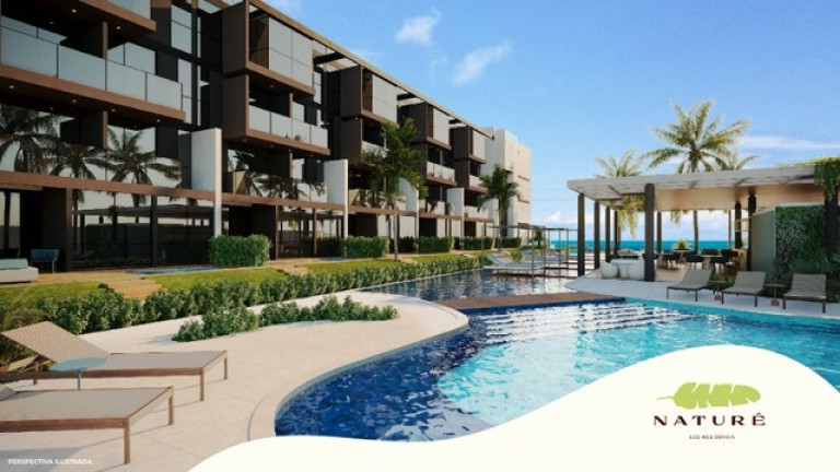 Imagem Flat com 1 Quarto à Venda,  em Praia de Muro Alto - Ipojuca