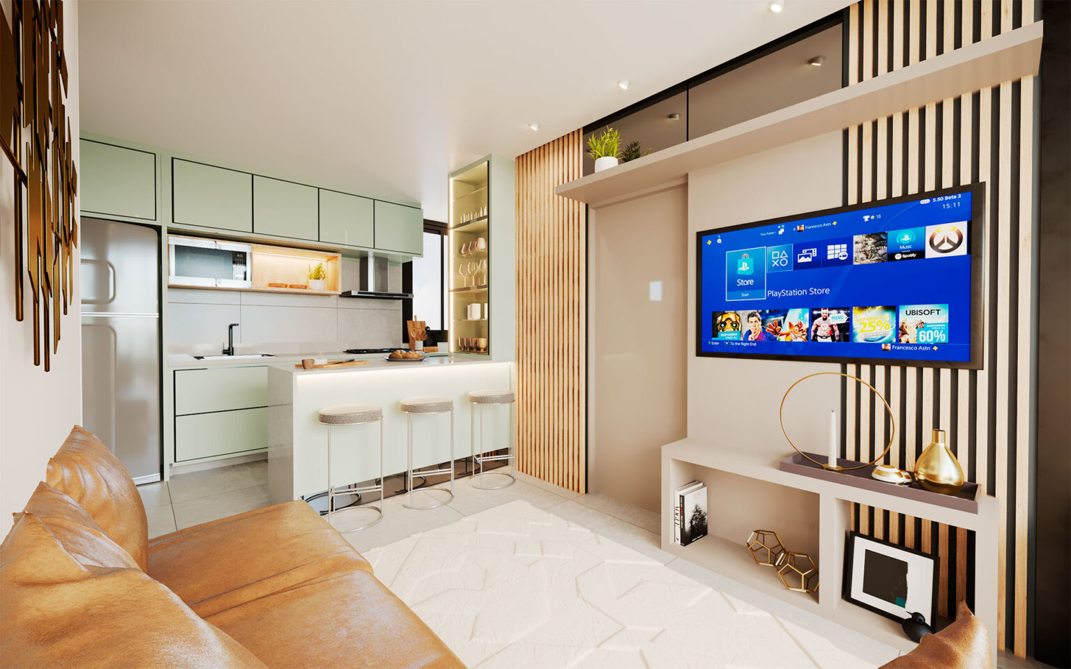 Imagem Apartamento com 3 Quartos à Venda, 80 m² em Praia de Itaparica - Vila Velha