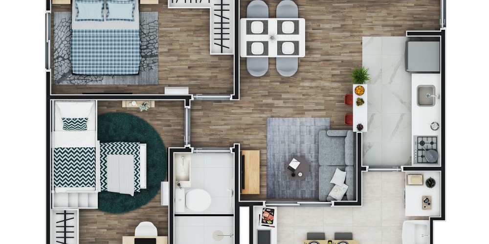 Imagem Apartamento com 2 Quartos à Venda, 47 m² em Cidade Kemel - Poá